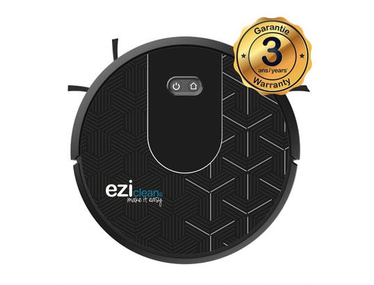 Robot Aspirateur EZICLEAN Xpert Animal S200 - Connecté, Navigation Cartographique - Silencieux (55dB) - Jusqu’à 100m²