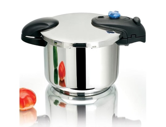 MONIX Presto | Autocuisseur Rapide 7 Litres, Acier Inox 18/10, Compatibles Toutes Sources De Chaleur Induction Incluse