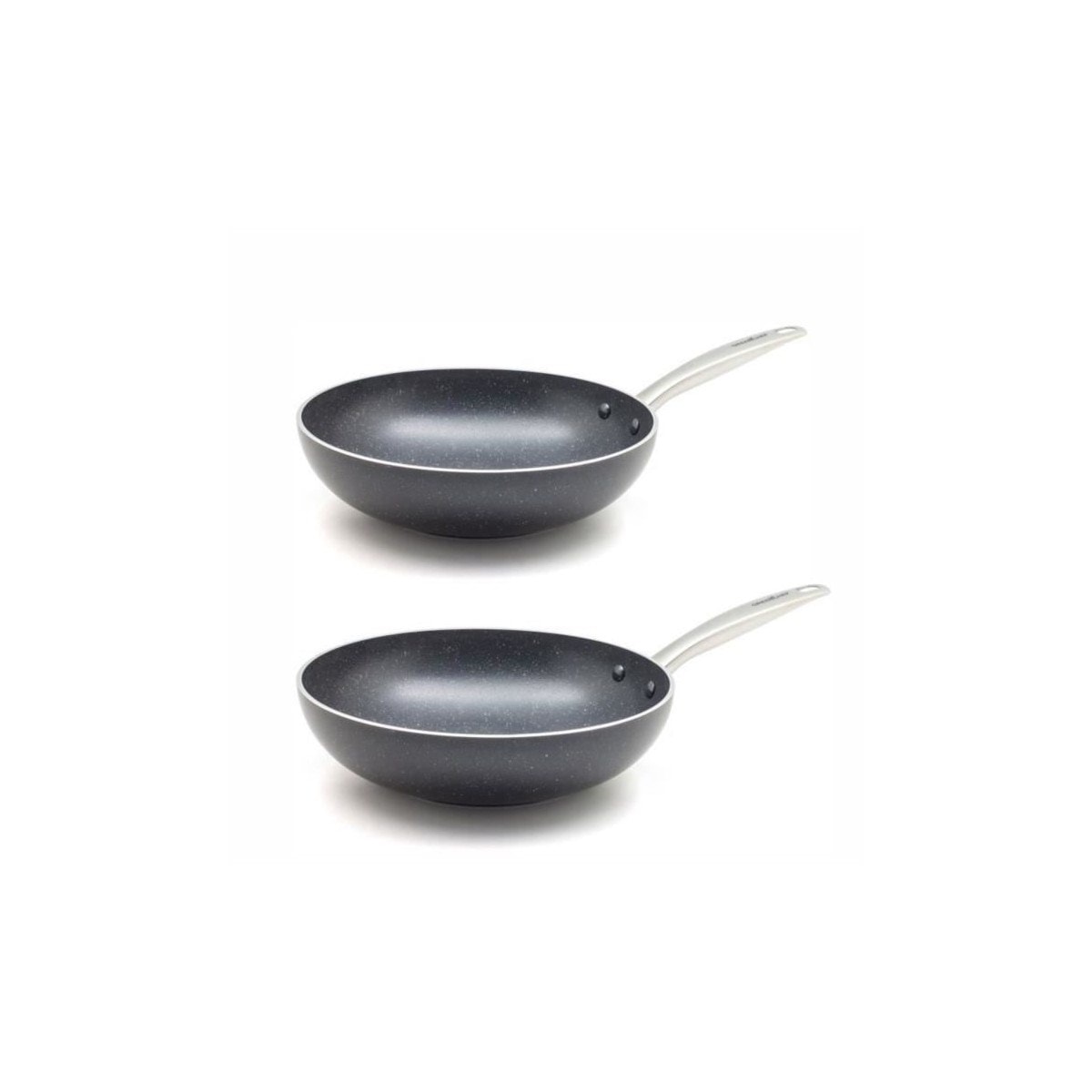 Set Pentole GreenChef Berlin Rocks – 3 Casseruole Antiaderenti In Ceramica, Senza PFAS, Induction, Nero - 2