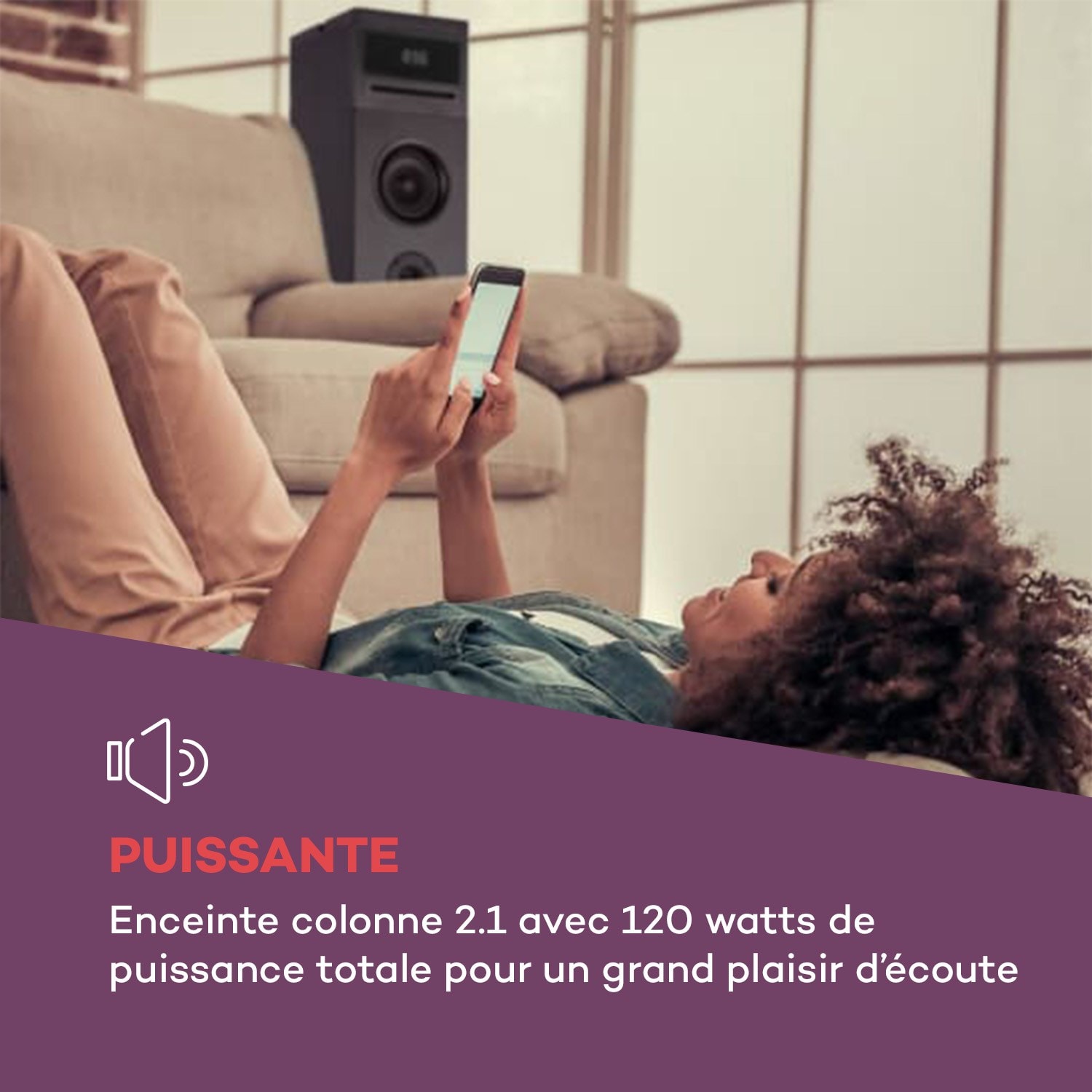 Enceinte Karaoké Portable DUO Avec 2 Micros Sans Fil - USB, 10W - Occasion