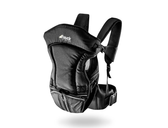 Porte bebe 3 positions 3 way carrier noir HAUCK 5266