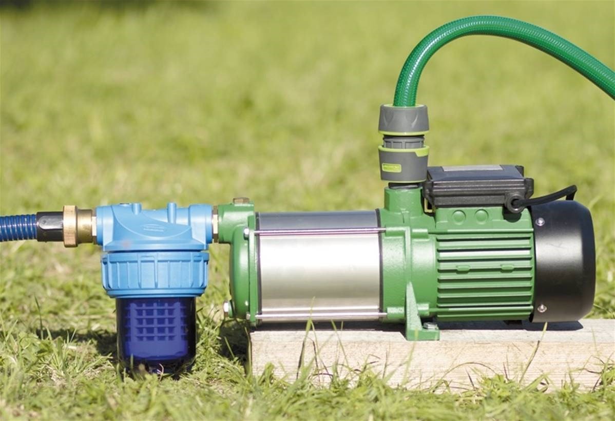 Filtre à Eau Type A Avec Cartouche Lavable - 1" IG/AG | Güde | Pour Pompe Jardin