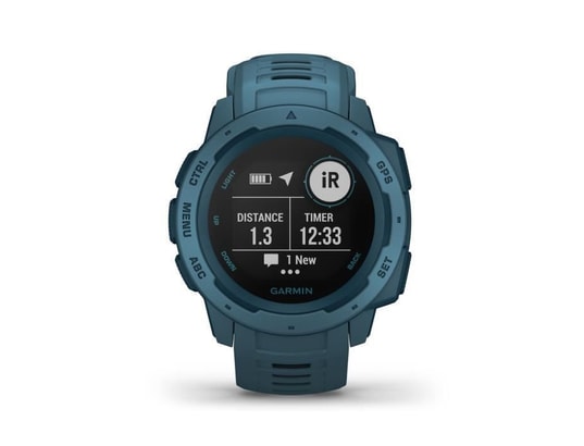 Montre Gps Garmin Instinct Bleu Lac Garmin Instinct Bleu Lac Clearance