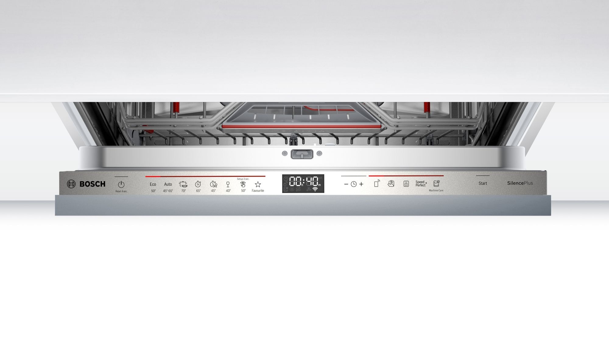 BOSCH SMV6ECX93E, Série 6, 13 couverts, 8 prog, 42 db - Lave vaisselle