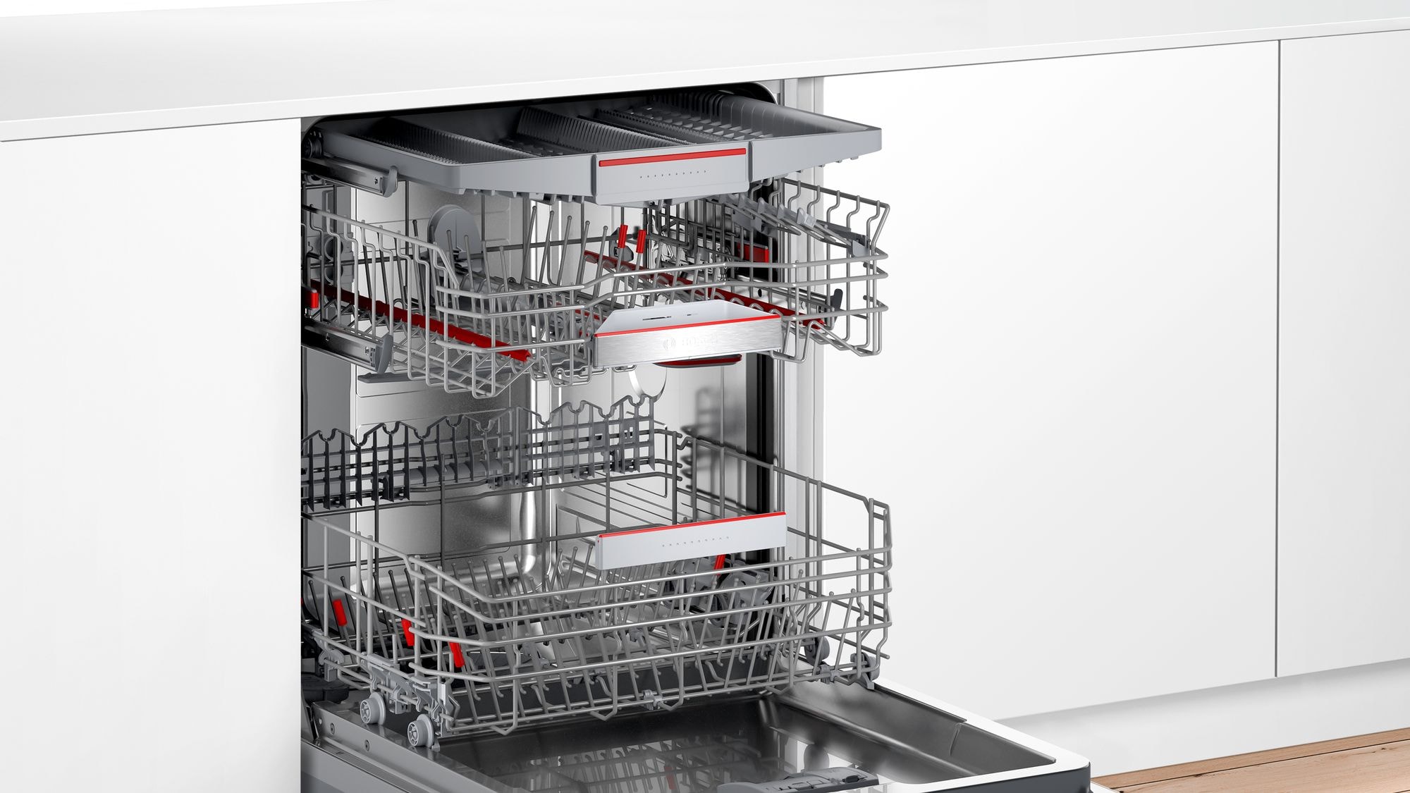 BOSCH SMV6ECX93E, Série 6, 13 couverts, 8 prog, 42 db - Lave vaisselle