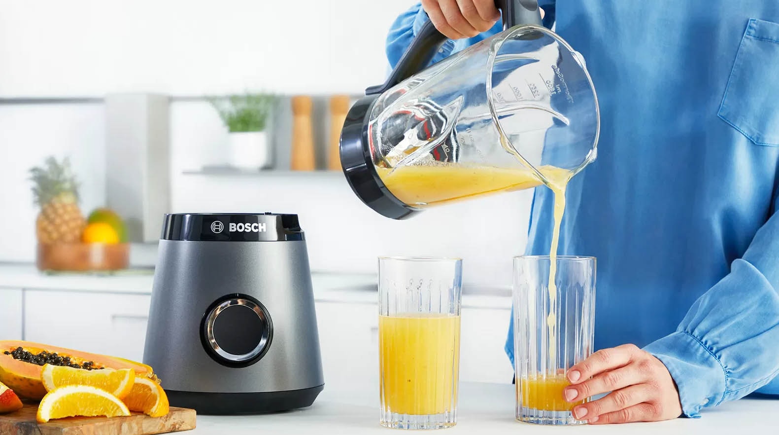 Bosch Mixeur VitaPower 1200W - Blender Puissant Avec Bouteille ToGo, Système ProPerformance, Idéal Pour Smoothies, Soupes Et Beurres De Noix - 3
