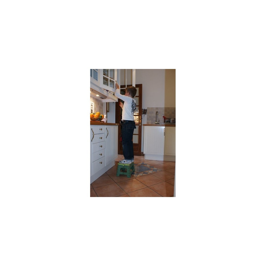 Marchepied Pliant Venteo - 31.5x25.5x22 Cm - Charge 150kg - Transport Facile - Idéal Maison