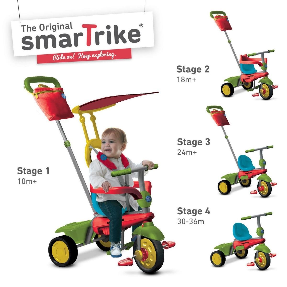 Tricycle smart trike store 4 en 1