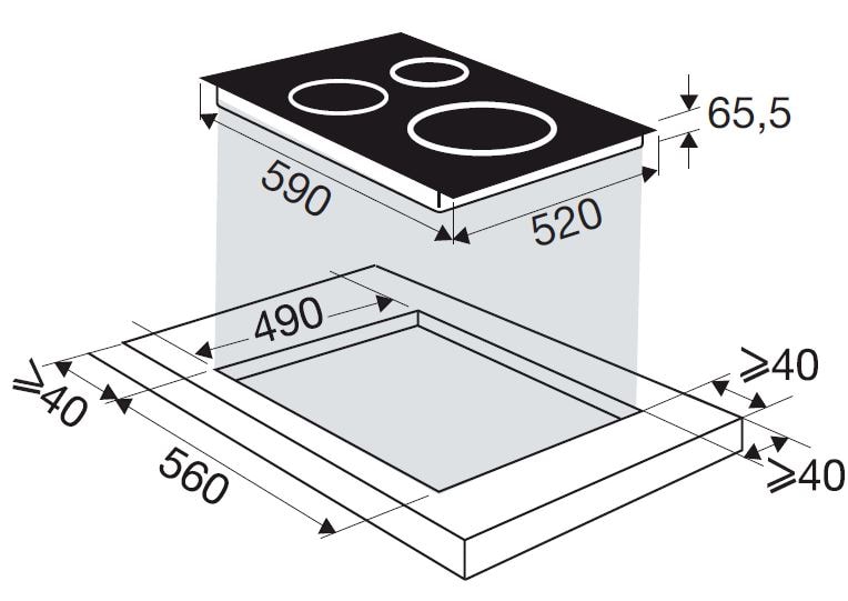 BRANDT BPI6464B Plaque induction Pas Cher — free download
