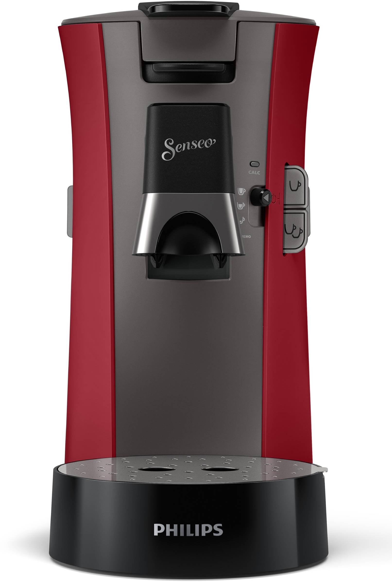 Promo Senseo select machine à café csa240 rouge chez Géant Casino