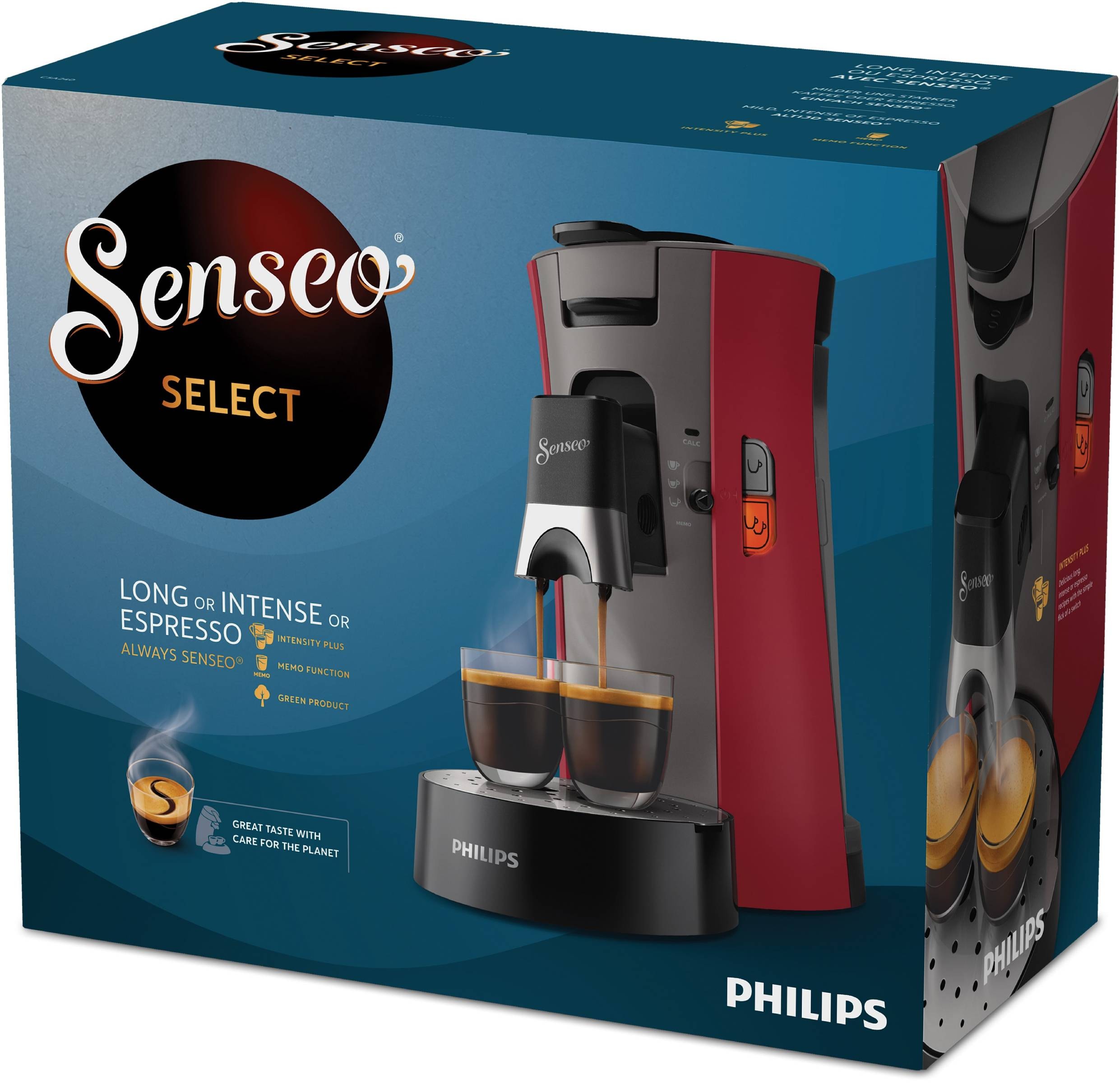 Porte-dosette 2 tasses pour machine à café Senseo Switch PHILIPS - Gris -  Accessoire pour dosettes - Cdiscount Electroménager