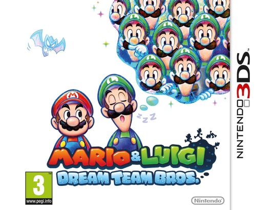Mario and Luigi : Dream Team Bros 3DS Pas Cher Neuf