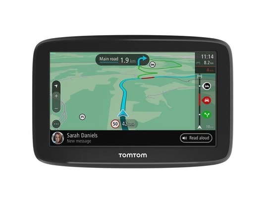 TomTom Assistant De Conduite Intelligent Tom – Alertes Dangers, Bouchons, Limitations, Compatible CarPlay & Android Auto