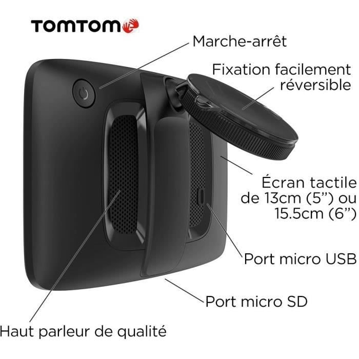 TomTom Tom – Assistant D’aide à La Conduite – Alertes Dangers, Bouchons, Limitations – Compatible CarPlay & Android Auto - 7