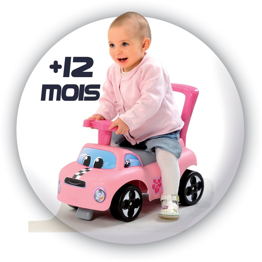 Smoby porteur auto fille online