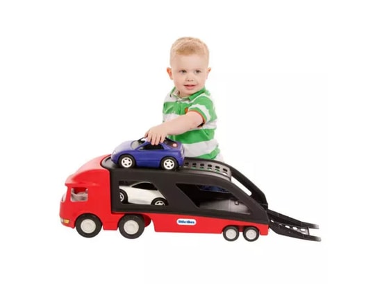 Camion porte voiture rouge noir little tikes lt 484964 LITTLE TIKES