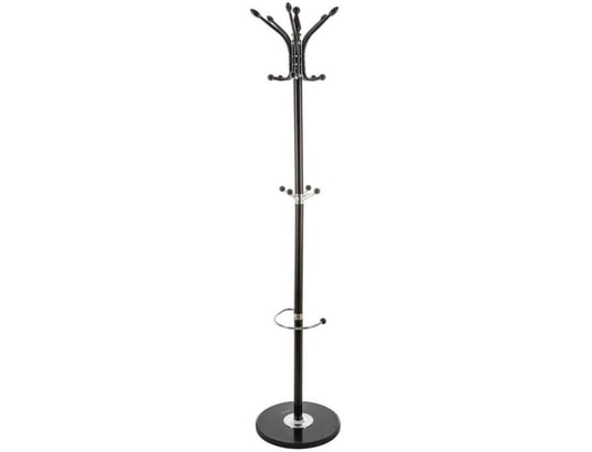Port-Mantaux 8 Tigs n Métal Hélix 175cm Noir au millur prix