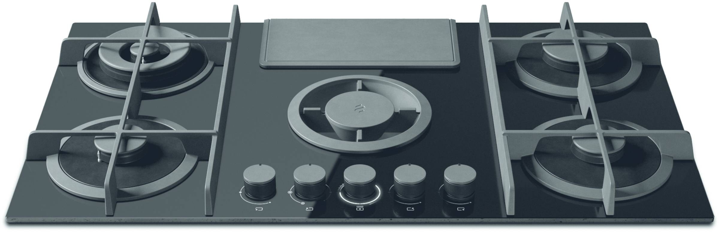 ELICA Nikolatesla Flame BL, 88 cm, 4 foyers Plaque gaz Pas Cher