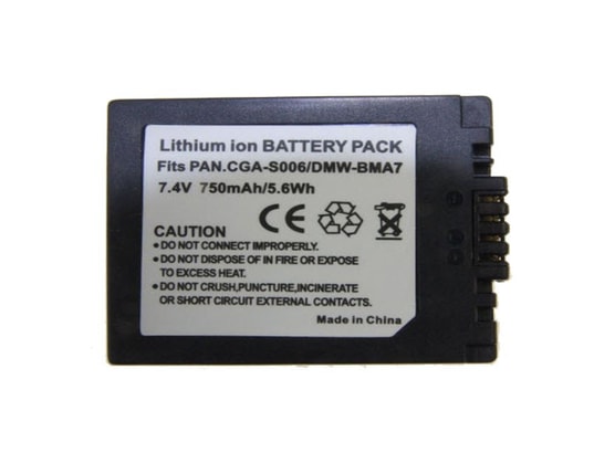 Batteria Li-ion 7.4V 750mAh Per Panasonic NV-GS27EB-S E Molti Altri Modelli - Ricambio CGA-DU06, CGR-DU07, Compatibile