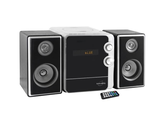 Inovalley ch17bth chaîne hifi avec lecteur cd - bluetooth 5.0 - 2x25w