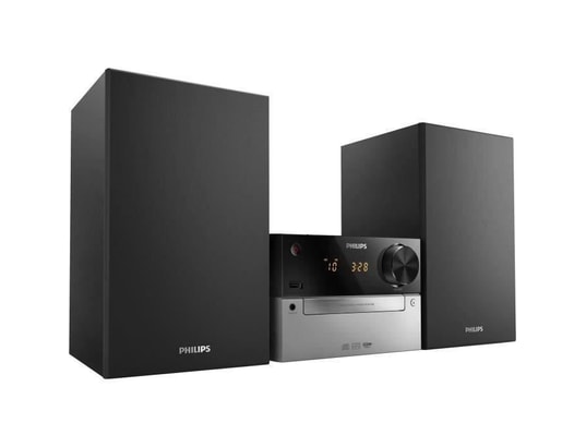 Philips mcm2300/12 micro chaine - 15w - bass reflex - cd-mp3 - usb - fm