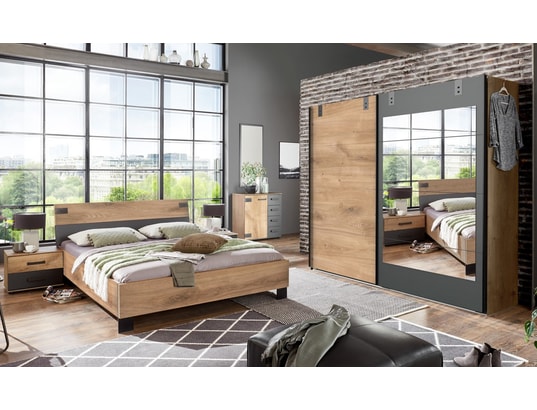 Lit complet lit Boxspring avec sommier matelas et surmatelas - EMILY