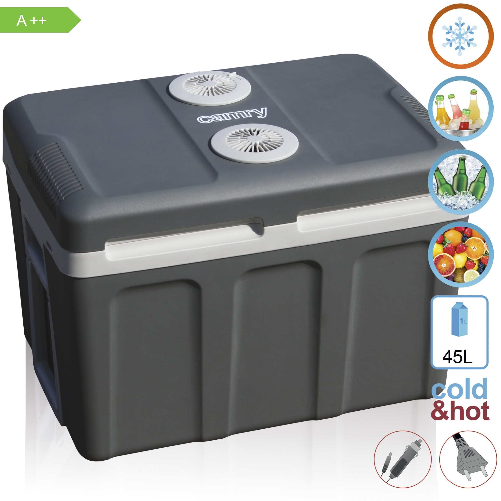Glacière électrique portable 28 litres, 12v - 220 - 240v voiture et Glacière électrique portable 28 litres, 12v - 220 - 240v voiture et
