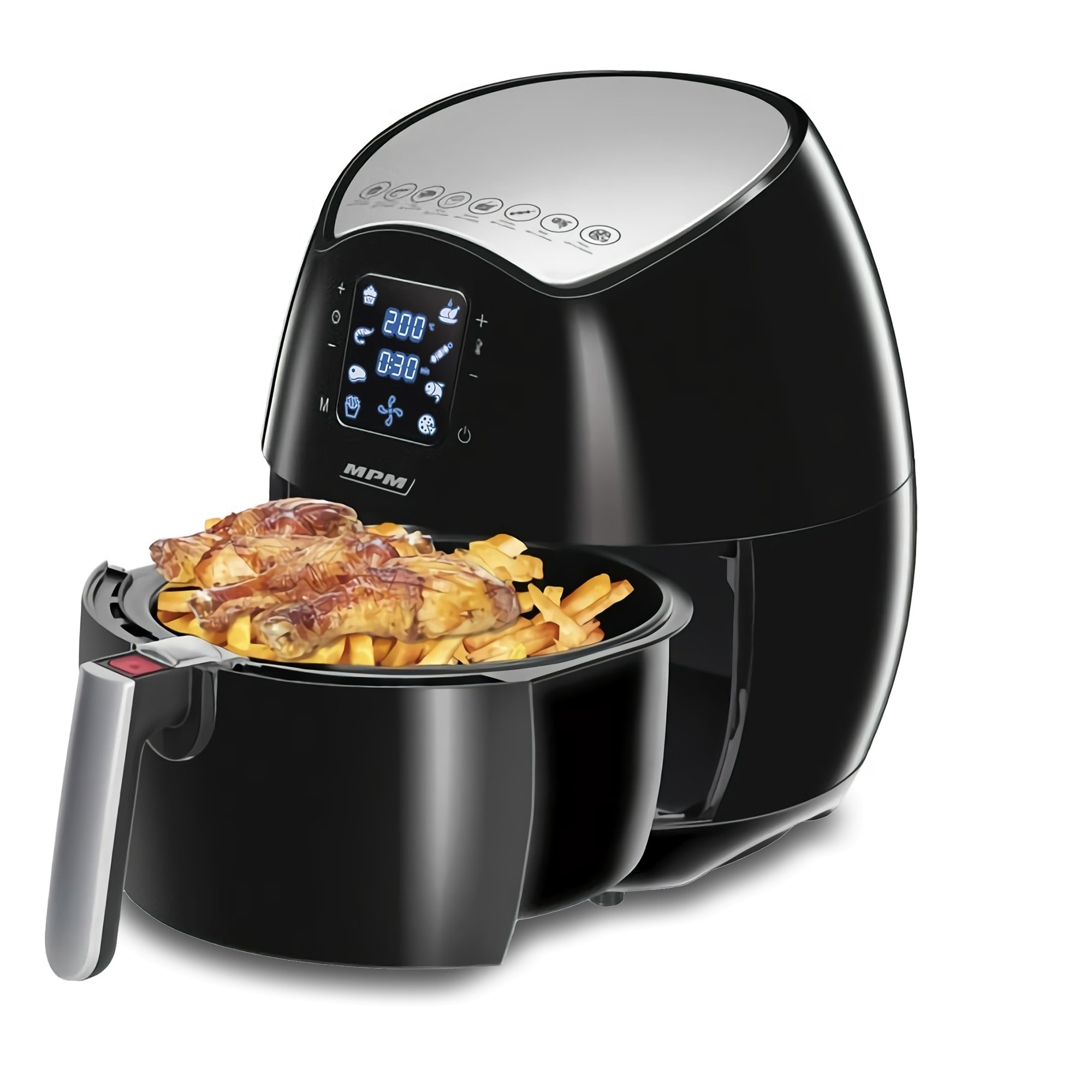 MPM MFR06 Friteuse à Air Chaud sans Huile, 4,5 Litres, sans BPA