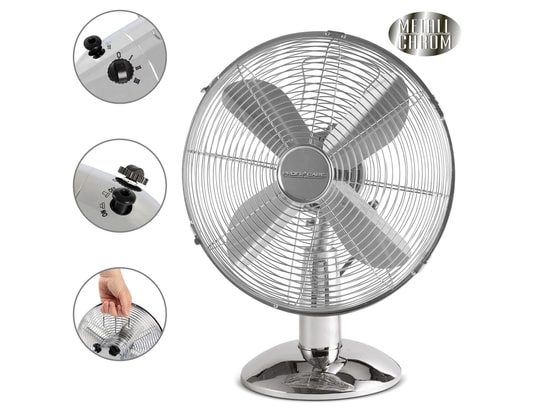 OCEANIC Ventilateur de table OCEANIC - 40W - Diametre 30 cm - 3