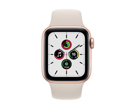 Montre connect�e APPLE APPLE WATCH SE CELL ALU 40 GOLD SPORT Pas Cher -  UBALDI.com