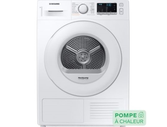 SAMSUNG  Seche-linge Pompe a Chaleur 9kg - DV90TA040TE