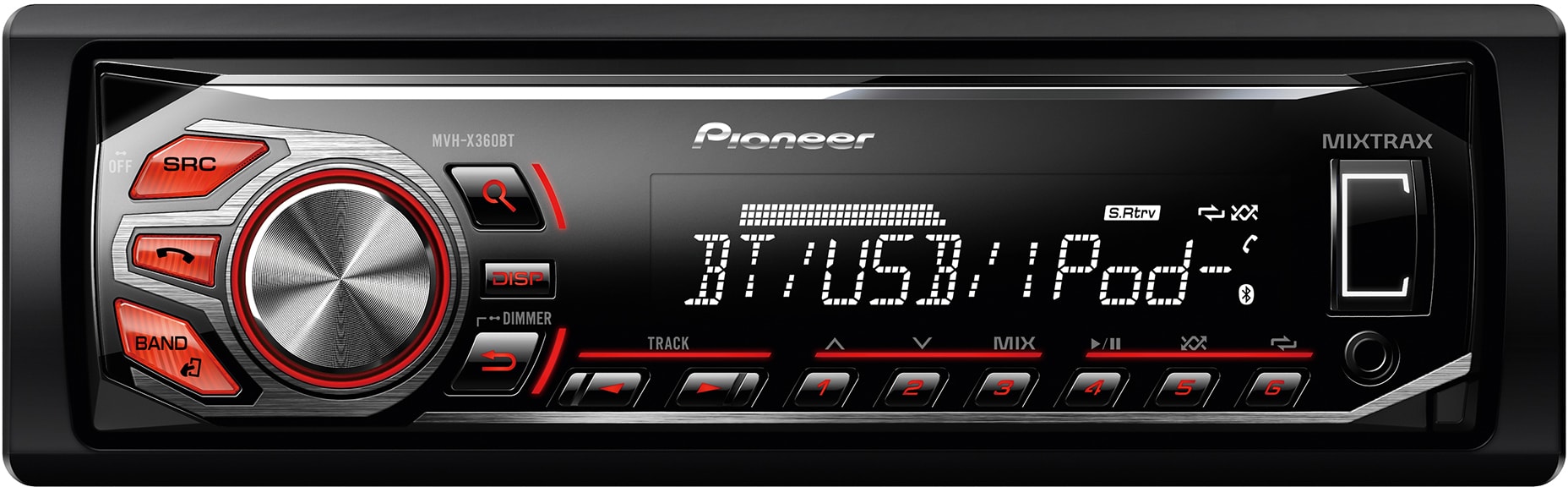 Autoradio numérique PIONEER MVH-X360BT Pas Cher - UBALDI.com