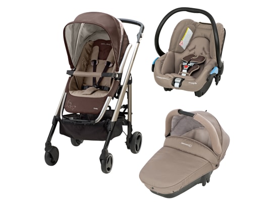 Poussette combin BEBE CONFORT Trio Loola Excel walnut brown 2014