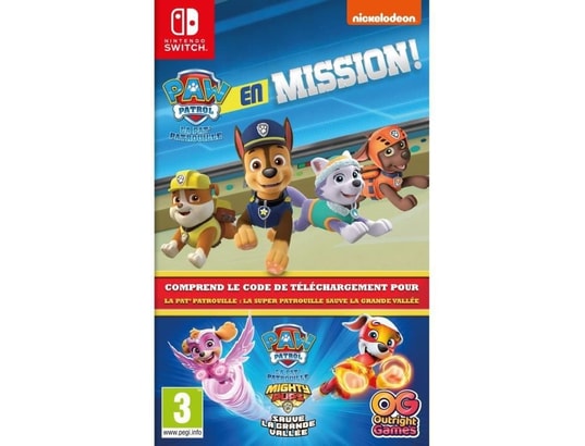 Compilation La Pat Patrouille En Mission La Pat Patrouille Sauve La Grande Vall E Jeu Switch