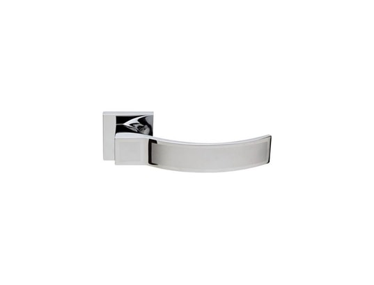 Poignées de porte haut de gamme et 2 rosaces trou de clé l 50x50 elios