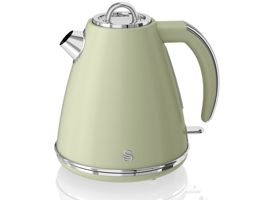 Bouilloire électrique 1,5 L Inox - Arrêt Automatique, Bec Verseur Anti-goutte, Base 360°