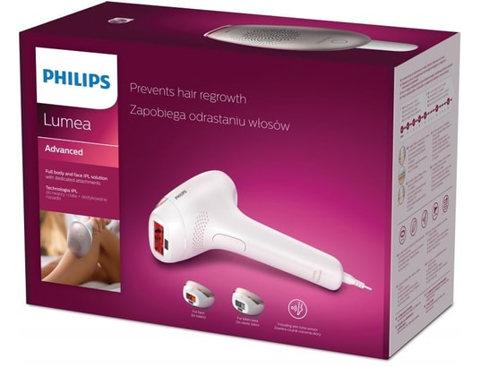 Épilateur Lumière Pulsée Philips Lumea Advanced SC1995/00 - Occasion Fonctionnel - Blanc - 5 Intensités