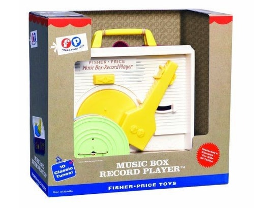 Fisher price sales record player