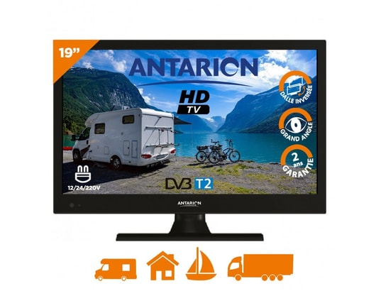 ANTARION TV19ANTARION - Antarion tv led 19 48cm téléviseur hd camping