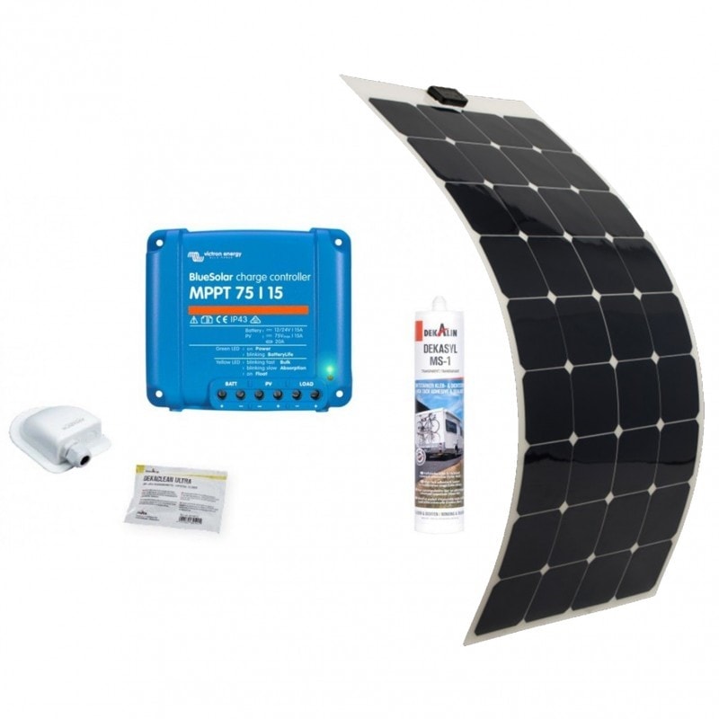 Panneau Solaire ANTARION Black Booster 220W - Cellules SUNPOWER | Pour Camping-Car Et Van