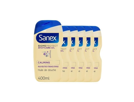 Sanex Atopicare Duschöl – 400 Ml, Beruhigend Für Atopische Haut, Mit Prä- & Postbiotika