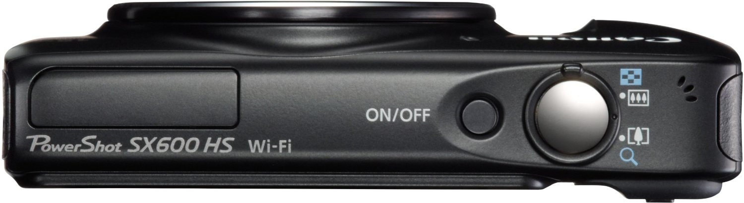 Appareil Photo Numérique Canon PowerShot SX600 HS - Compact 16 MP, Zoom Optique 18x, écran 3'', Wi-Fi, Noir
