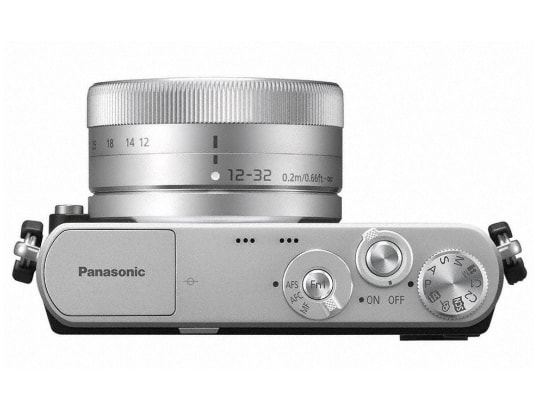 Appareil photo Hybride PANASONIC Lumix DMC-GM1K silver + 12-32 mm