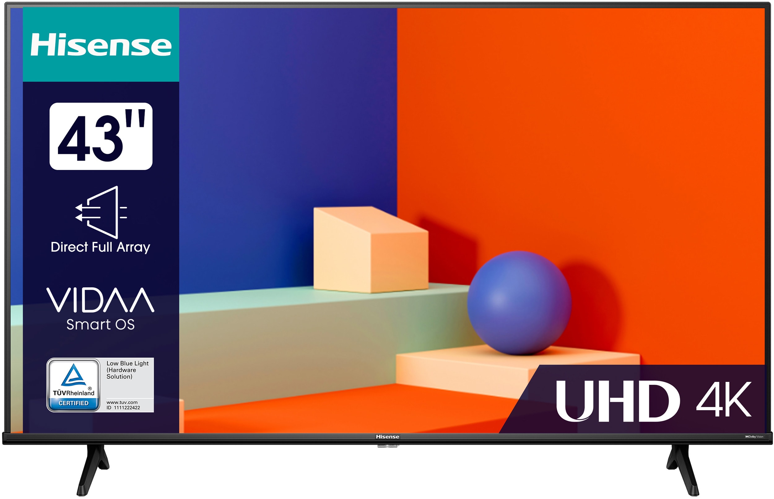 Hisense 43a7gq Tv Led 4k 109 Cm Livraison Gratuite 4050