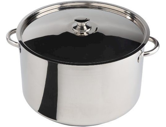 Marmite Traiteur Lacor 38 Cm - 43 Litres - Aluminium Avec Anses Athermiques Inox