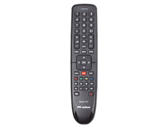 Télécommande universelle MELICONI FACILE TV.1 Pas Cher - UBALDI.com