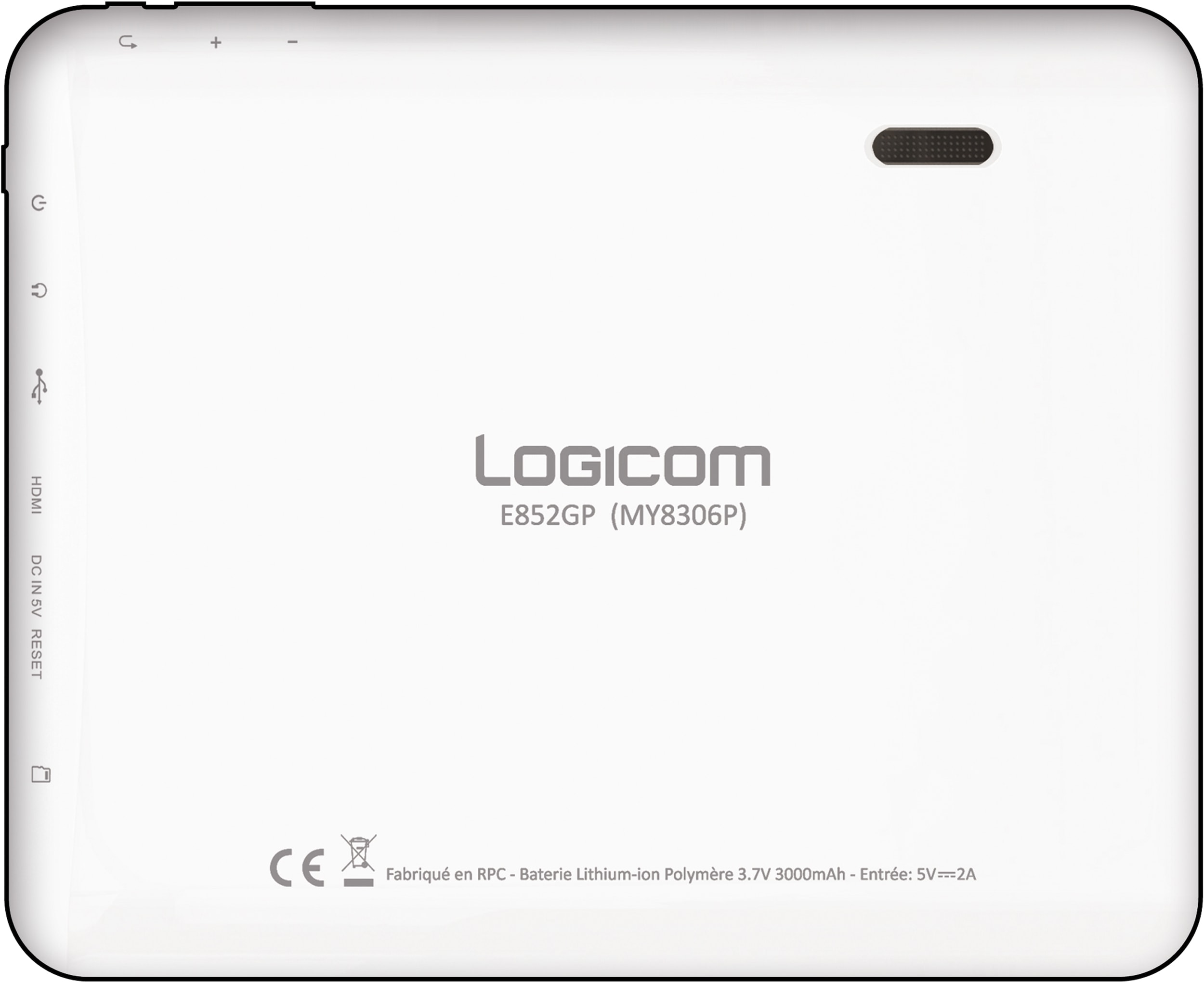 LOGICOM E852GP - 4 Go - Tablette tactile Pas Cher