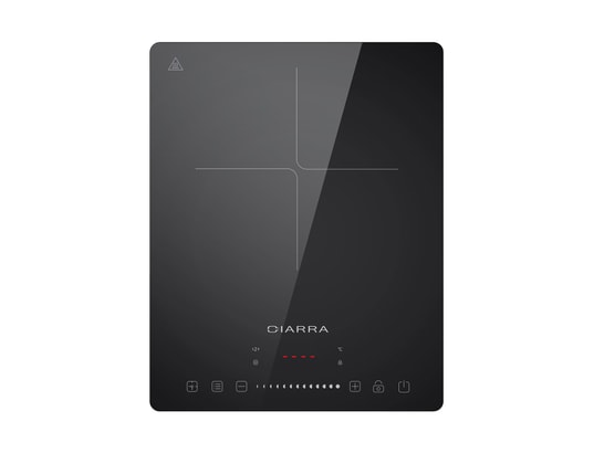 CIARRA  Darty Plaque Induction,2000W,1 Foyer,S&eacute;curit&eacute; Enfants,Minuteur
