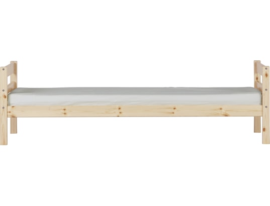 Lit Enfant 1 Place Flexa Avec Matelas - Pin Vernis Naturel - Occasion