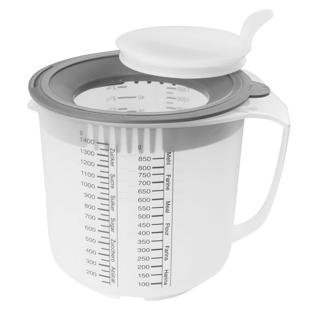Dr. Oetker Verre Doseur Et Mélangeur 1,4 Litre - Précision Parfaite Pour Pâtisserie Et Cuisine